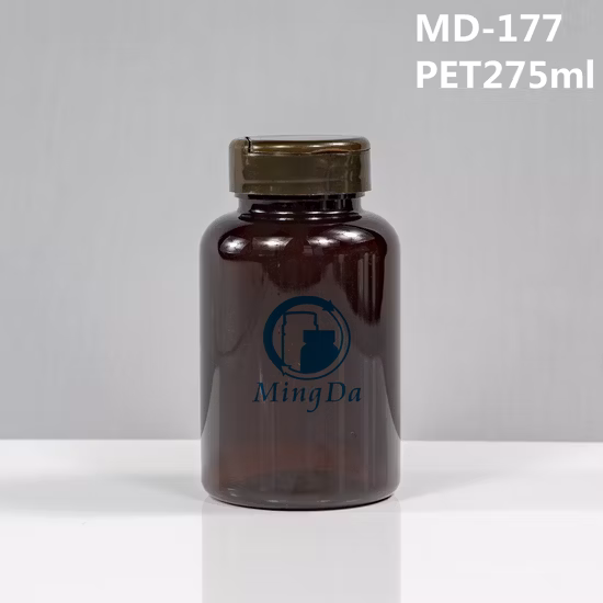 Manufacture Pet/HDPE Plastic Bottle Pill/Capsule/Cosmetic/Water Container Packaging