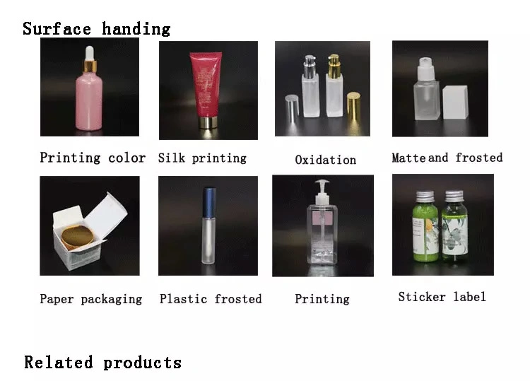 Cosmetic Face Lotion Airless Pump Plastic Cream Black Plastic Liquid Foundation Bottle Packaging