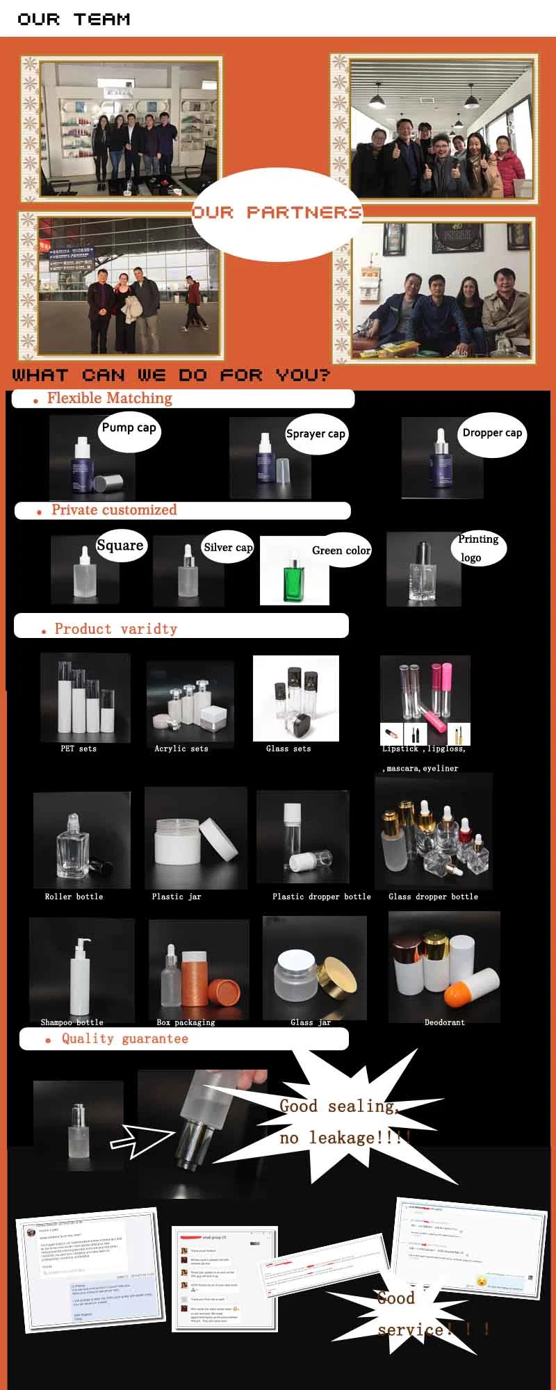 Cosmetic Face Lotion Airless Pump Plastic Cream Black Plastic Liquid Foundation Bottle Packaging