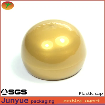 Fermeture à vis de bouteille en plastique en forme de boule lisse de l'emballage cosmétique