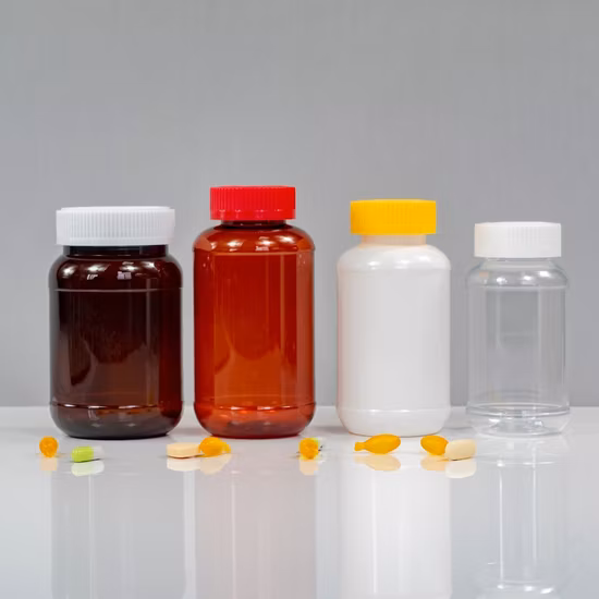 Fabrication de bouteilles en plastique PET/HDPE Pilule/Capsule/Conteneur cosmétique/eau Emballage